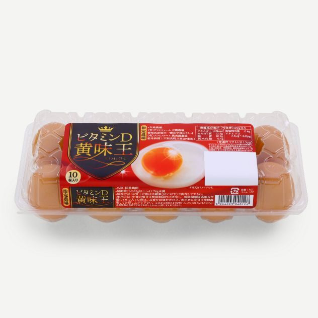 ビタミンD黄味王のラベル