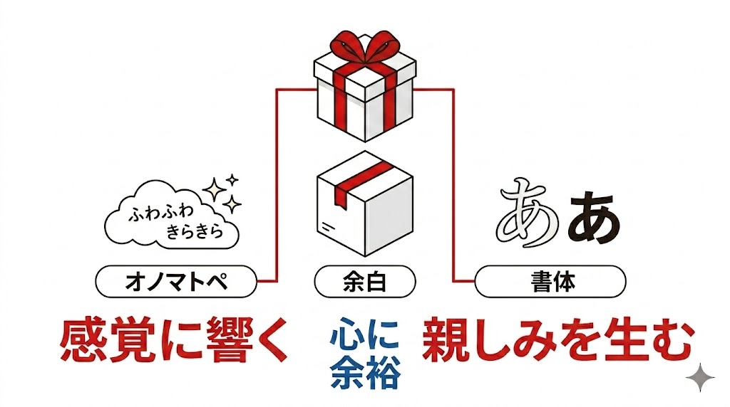 キャッチで意識したい3つのこと画像