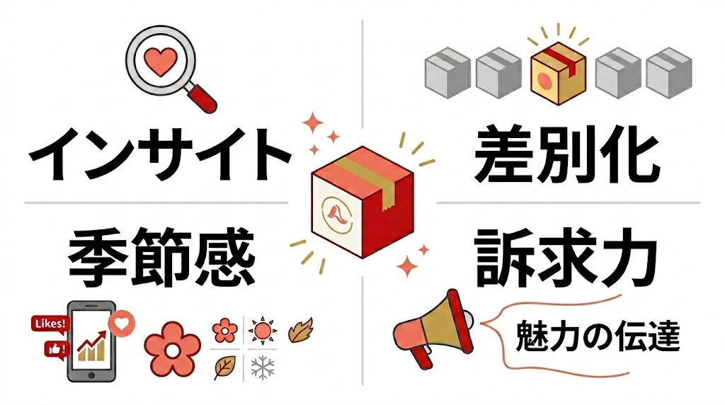 購買意欲をアップさせるパッケージデザインの4つのポイント
