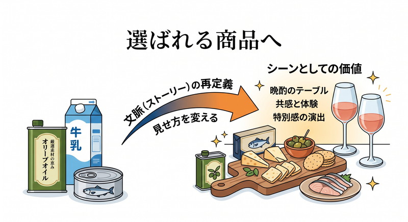 選ばれる商品へ
